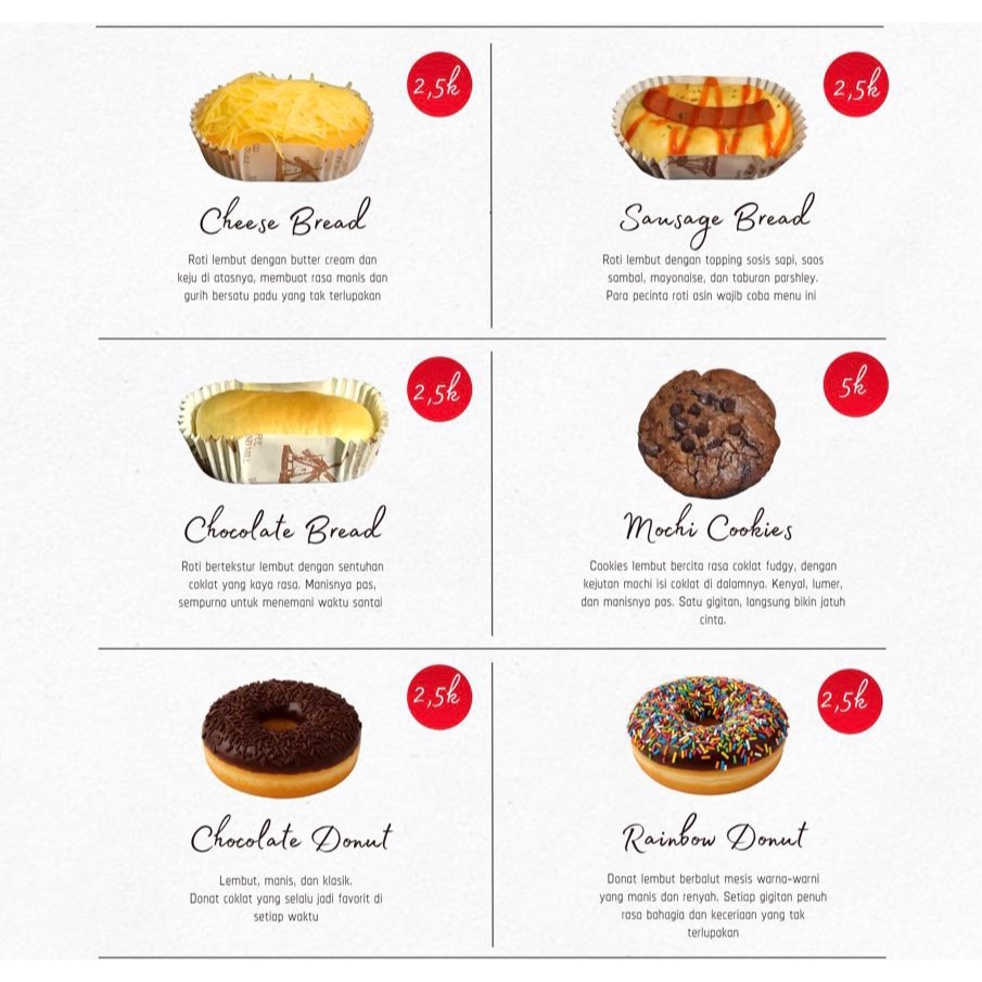 COOKIES, ROTI, DONAT | Fresh Bakery Homemade — Lembut, Manis, dan Bikin Nagih