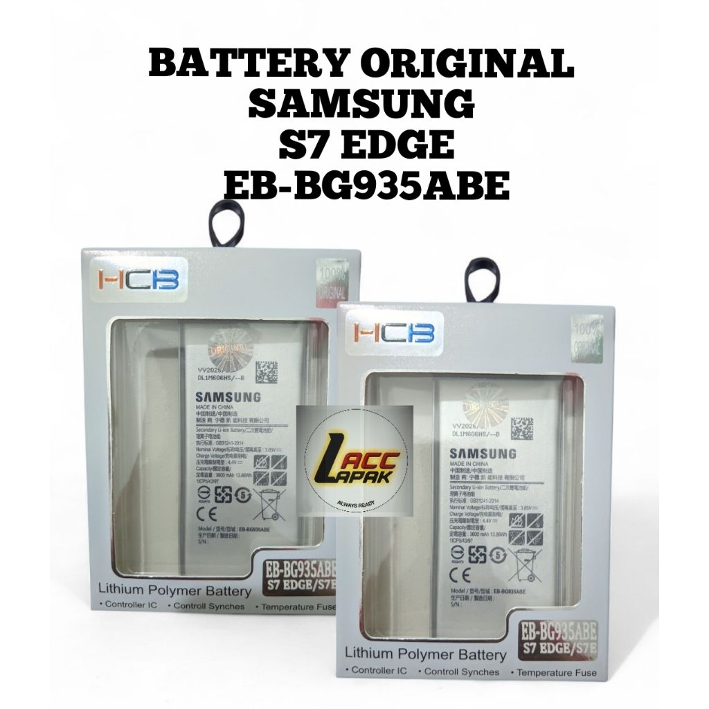 Batre Baterai Samsung Galaxy S7 Edge G935 Original 100% / Batrei Baterry Samsung S 7 Edge Ori