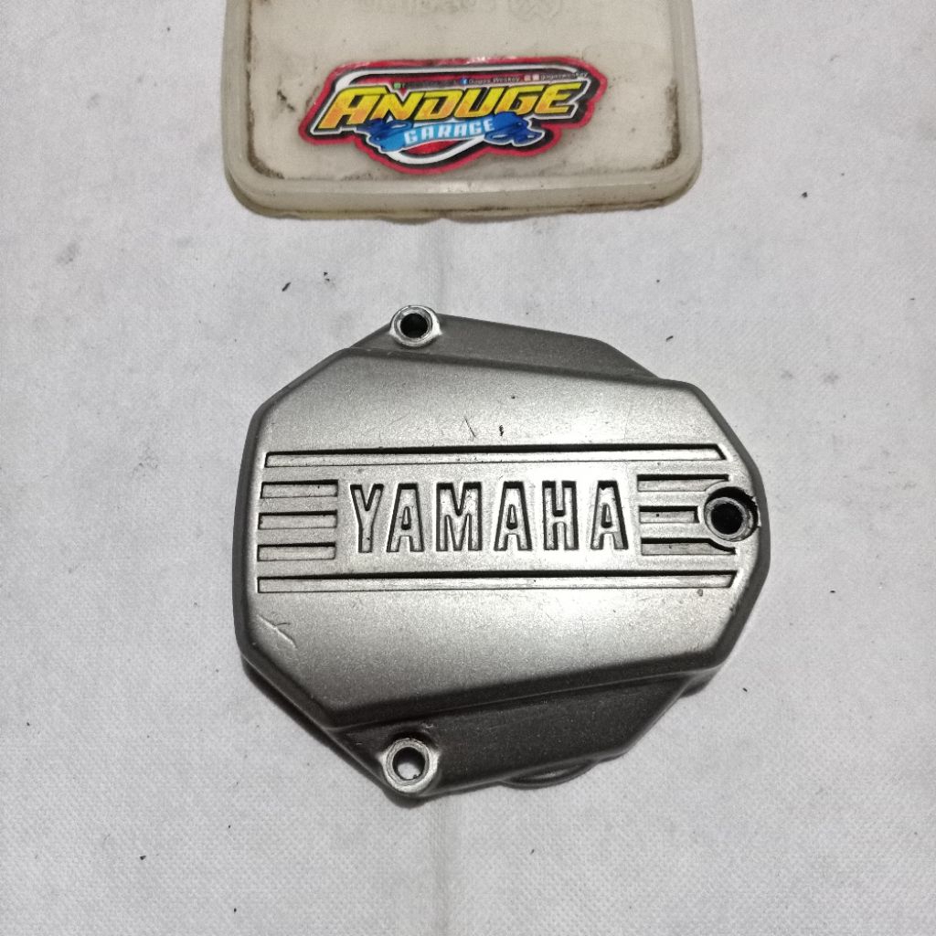 cover tutup bak kanan pelindung pengaman pompa oli Yamaha RX king rxking old RX k RXk Oryginal secon