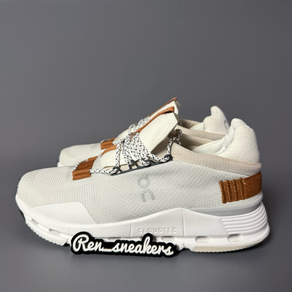 ON RUNNING CLOUDNOVA WHITE GOLD