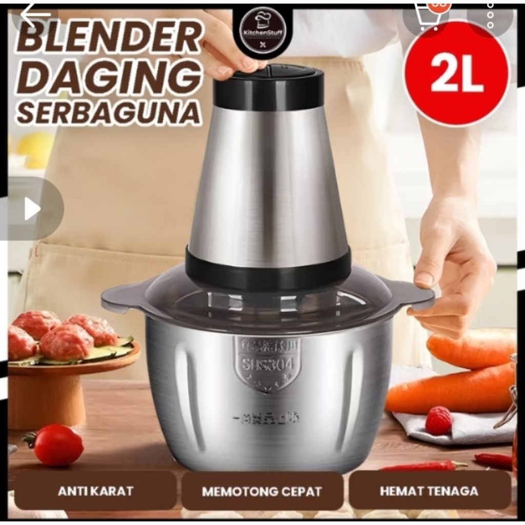 Blender cooper / penggiling daging dan bumbu halus