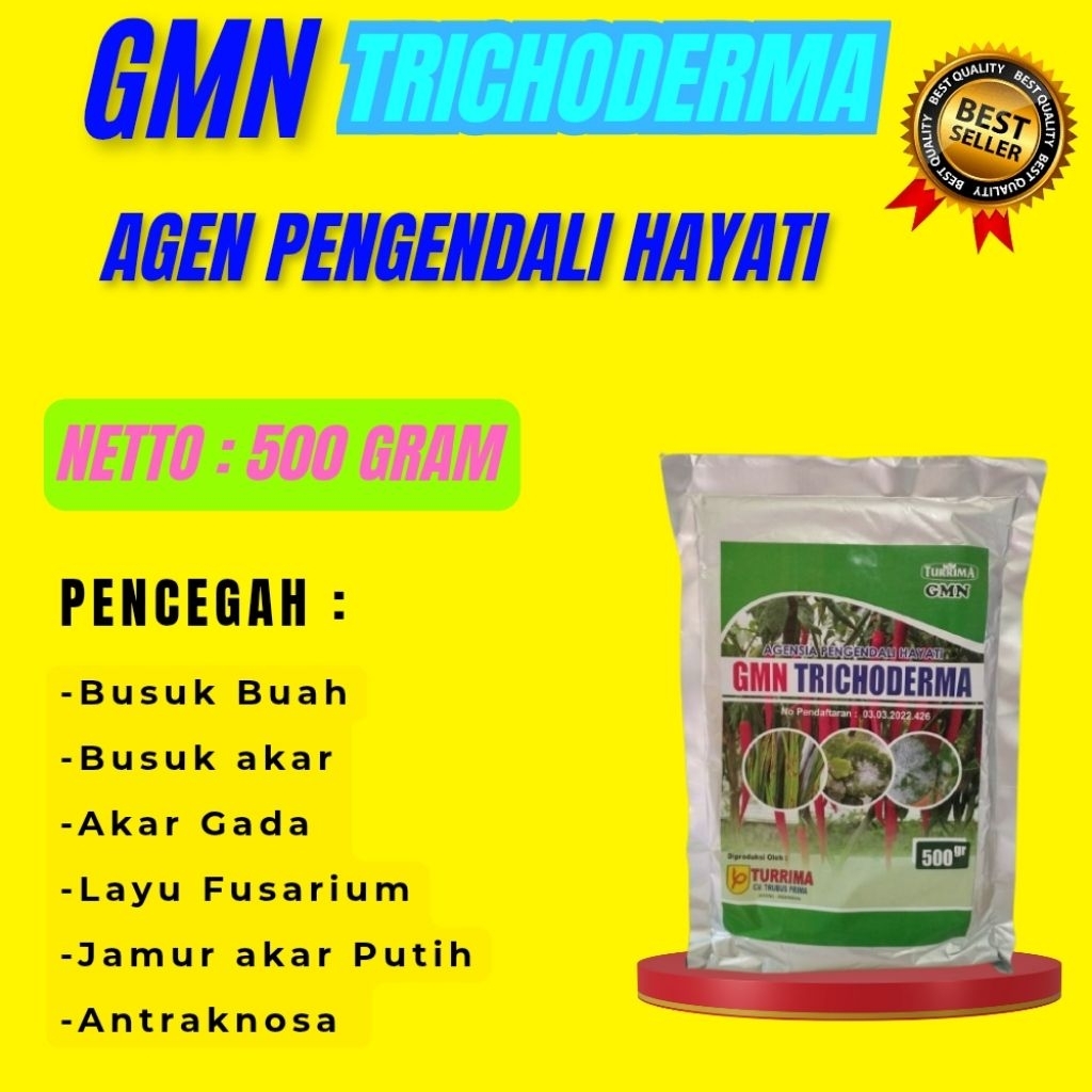 SOLUSI AMPUH  Tricoderma Nogan, Tricoderma Ncbi, Tricoderma Nano Isi 500gram