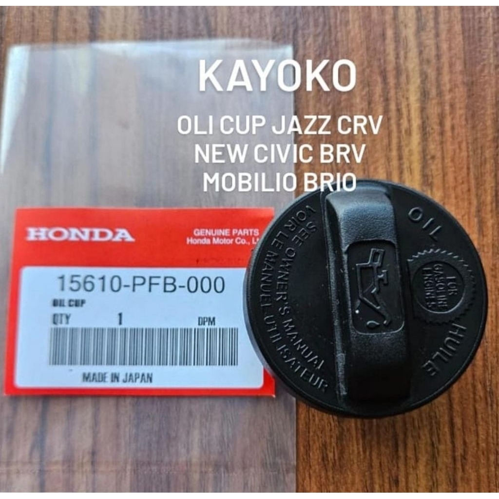 tutup oli mesin Honda brio jazz BRV Mobilio CRV
