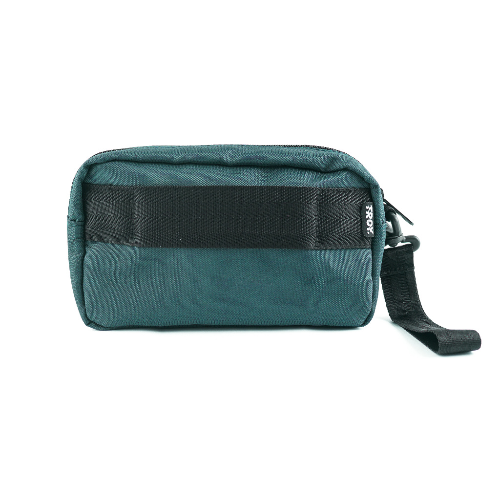 Troy Company Pouch Handbag Green Pine - Tas Tangan Hijau PB 3345