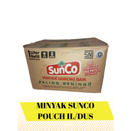 MINYAK GORENG SUNCO 1LITER/DUS