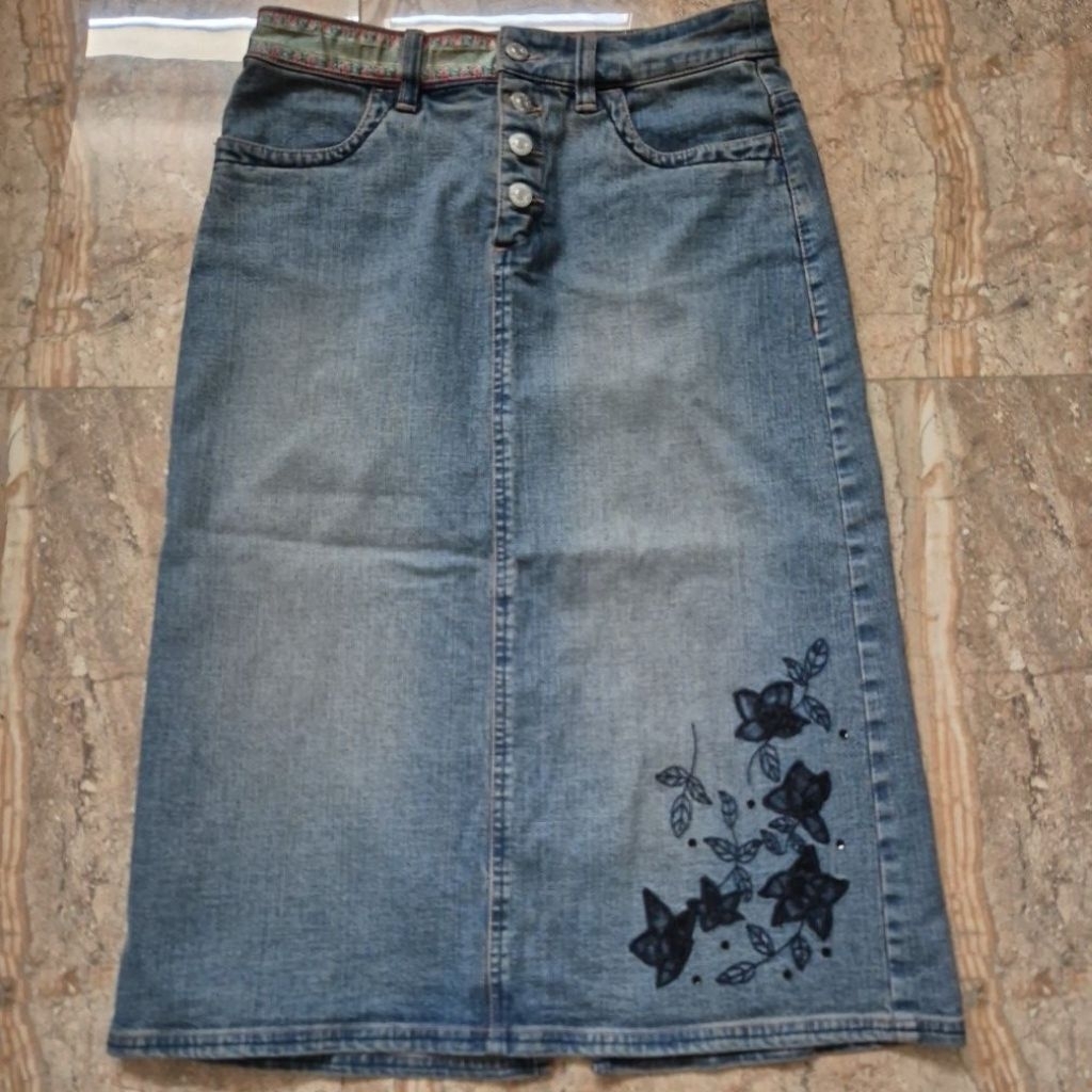 Rok jeans esprit preloved