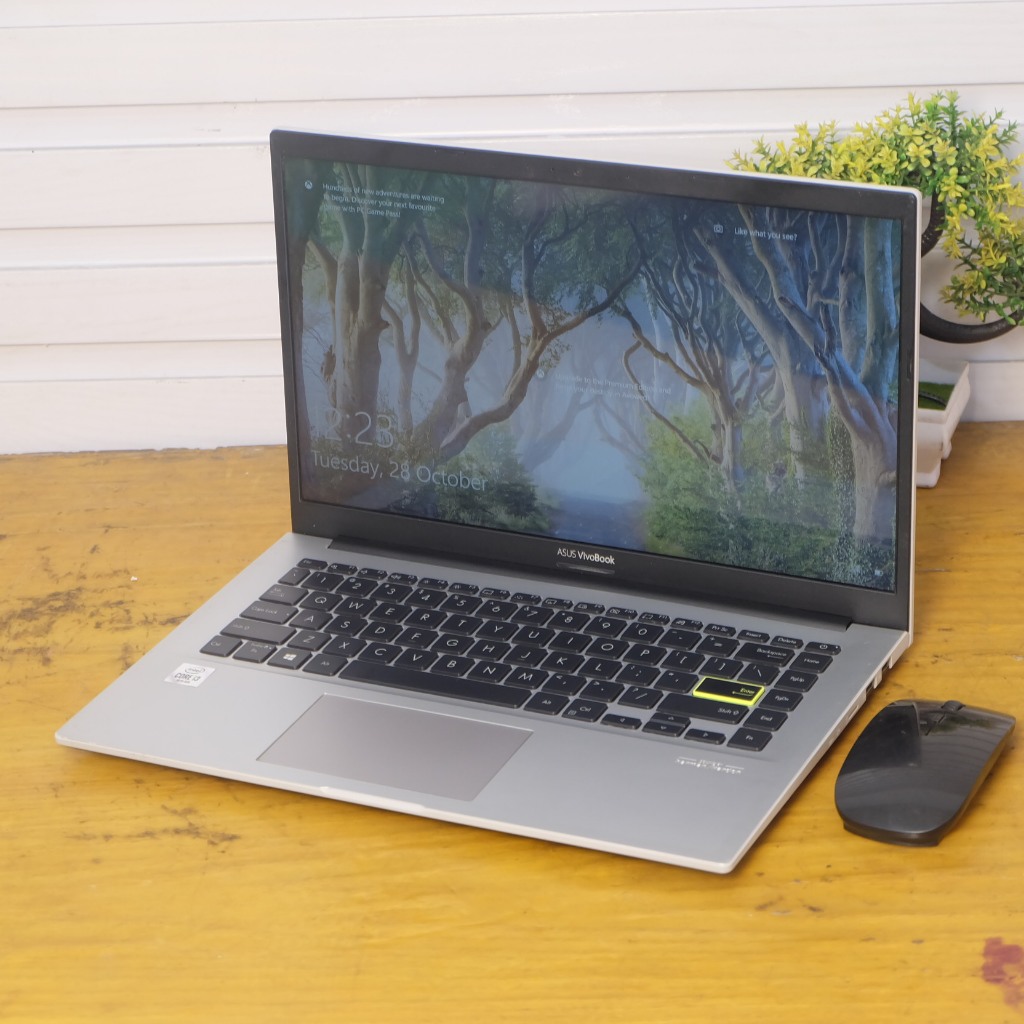 SLIM ASUS X413J Core i3 gen 10 RAM 4 SSD - Laptop bekas - Laptop murah - Laptop second