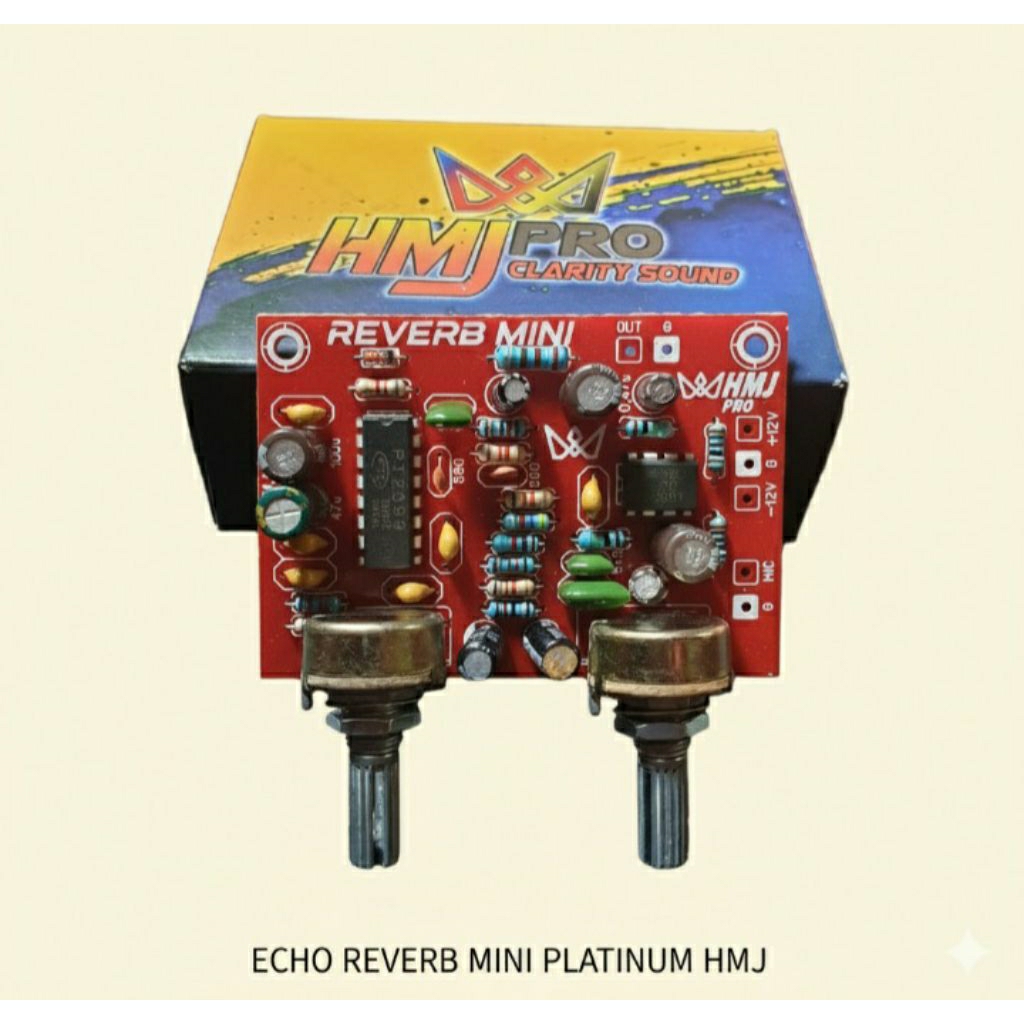 ECHO REVERB MINI PLATINUM HMJ SREMGG