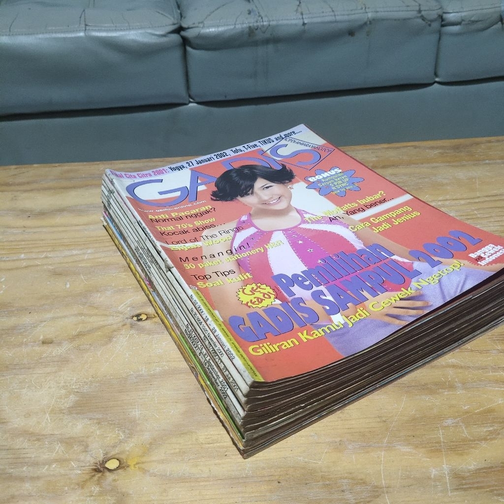 Majalah Gadis Random Bekas