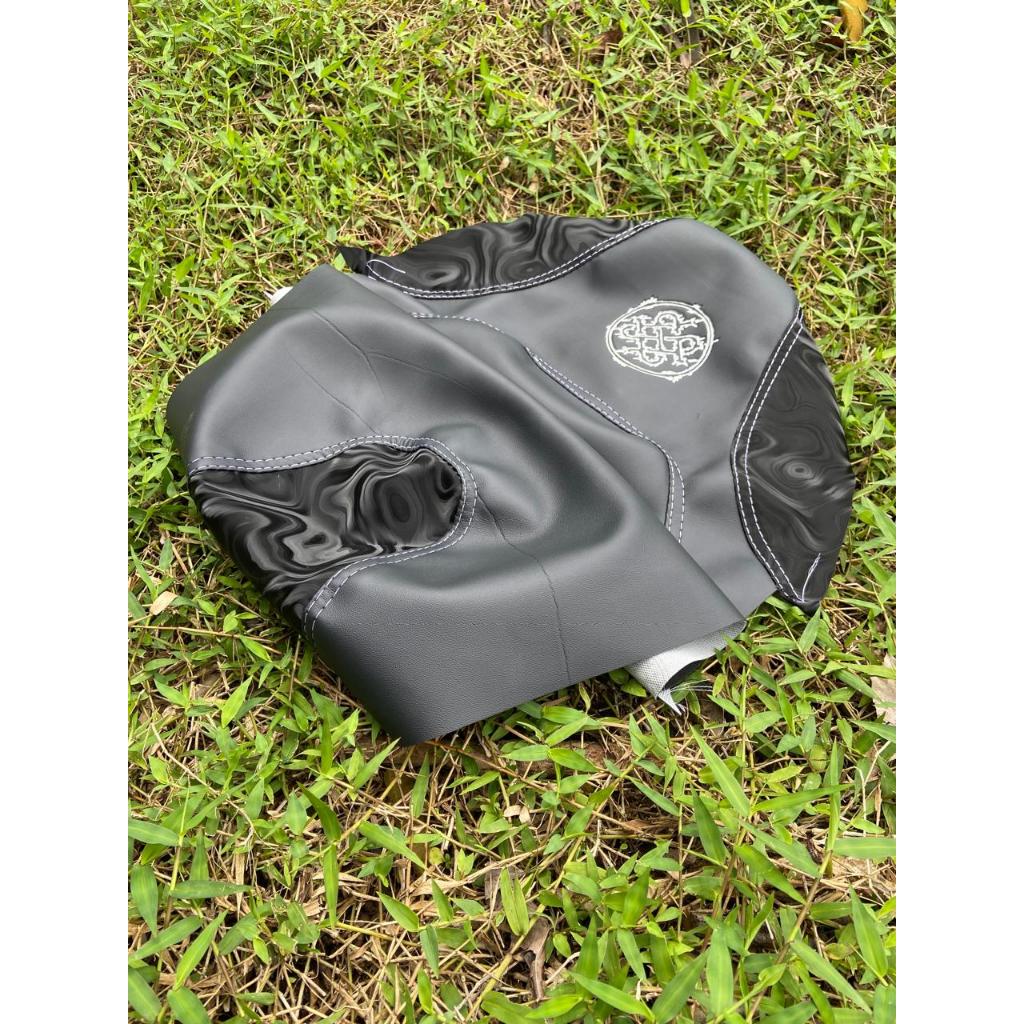 kulit jok motir motif wave arvi - sarung jok motor arvi wave