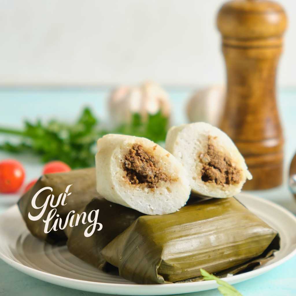 Arem-Arem Lontong Isi Lemper Nutriti Alami - Arem Hati Ayam