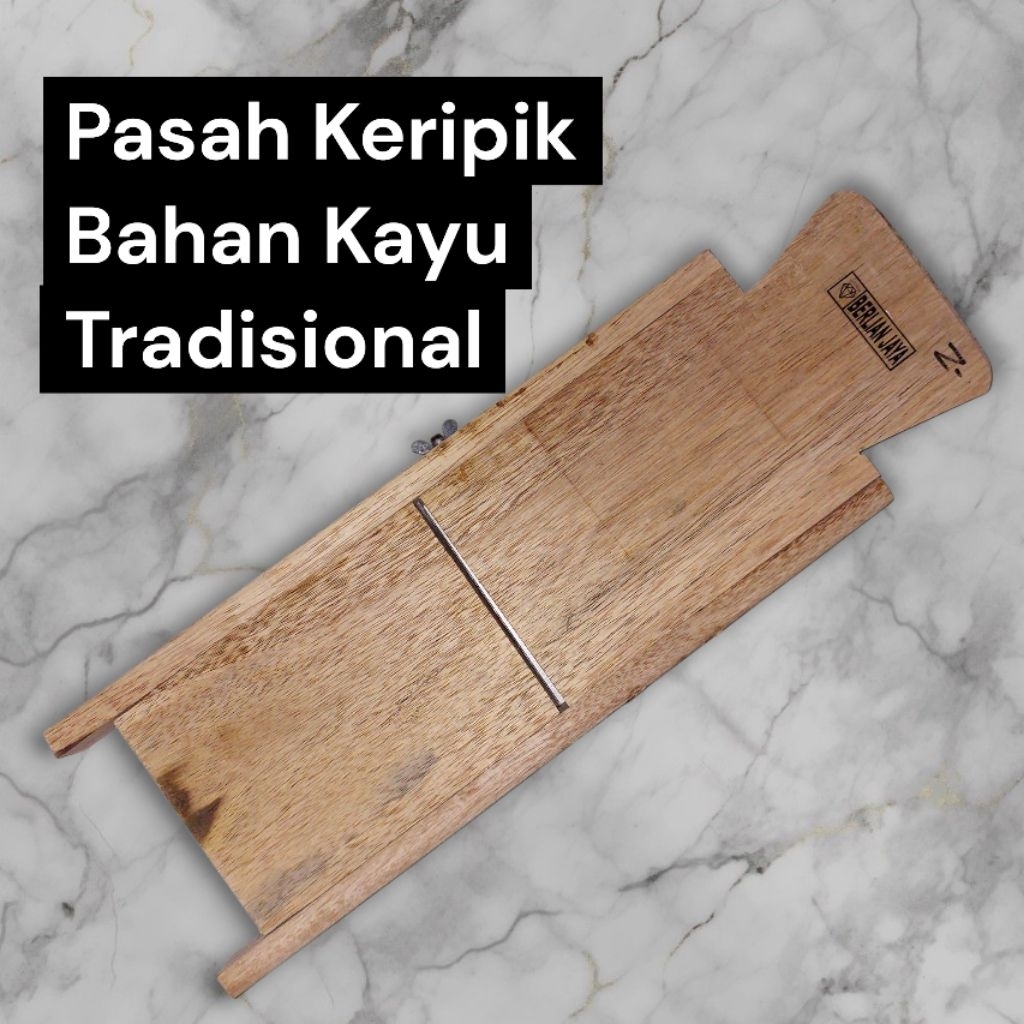 pisau kentang/pasah keripik/pisau keripik/pasah kentang/parutan kentang/parutan keripik bahan kayu