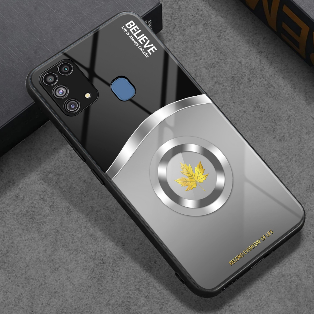 SOFTCASE SAMSUNG M31 - Kesing Glossy Kilau Samsung M31 - Casing Luxury - Case Premium Keren Lucu Aes