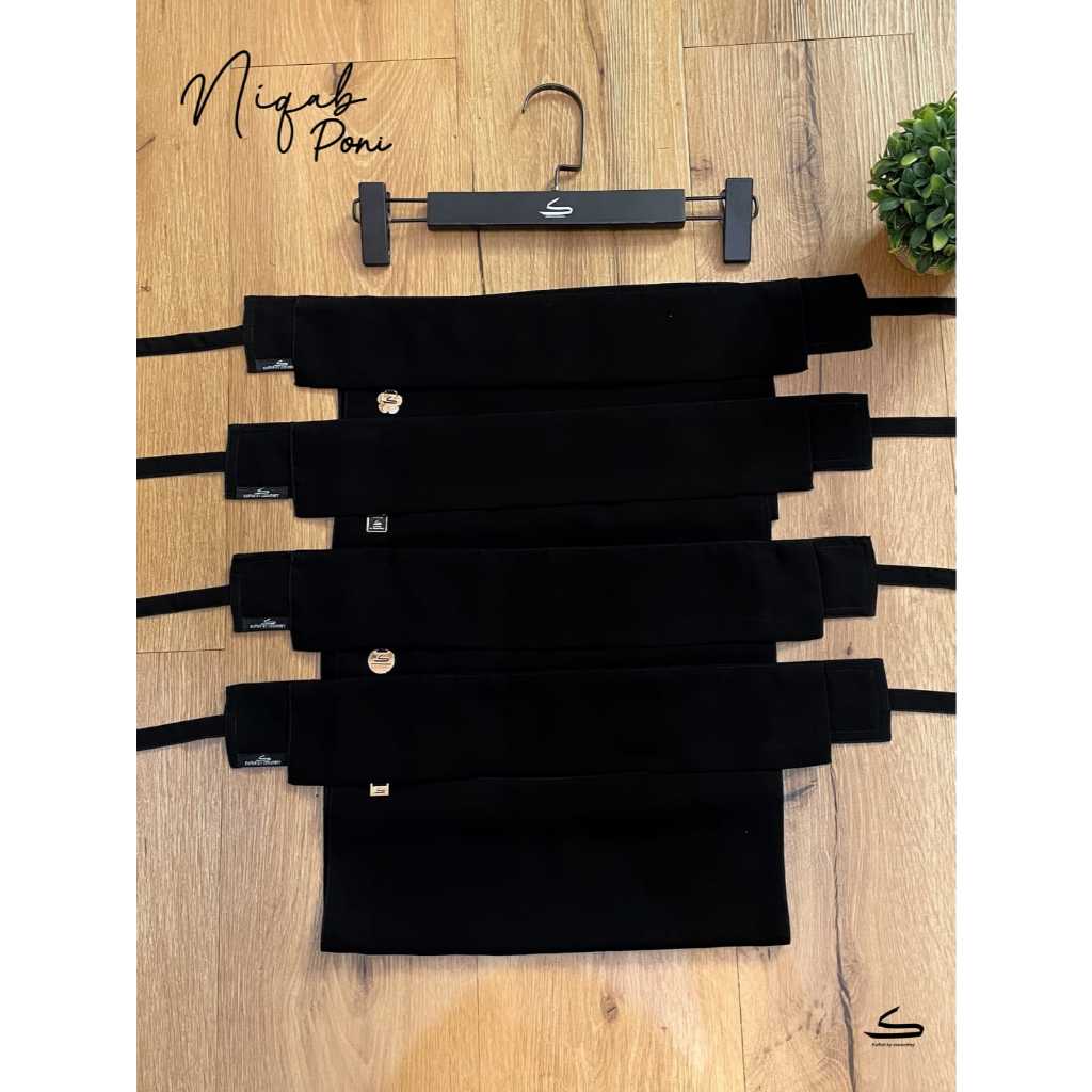 NIQAB BAHAN SAUDI LONG & MIDI KAFFAH BY ZEEAUDREY
