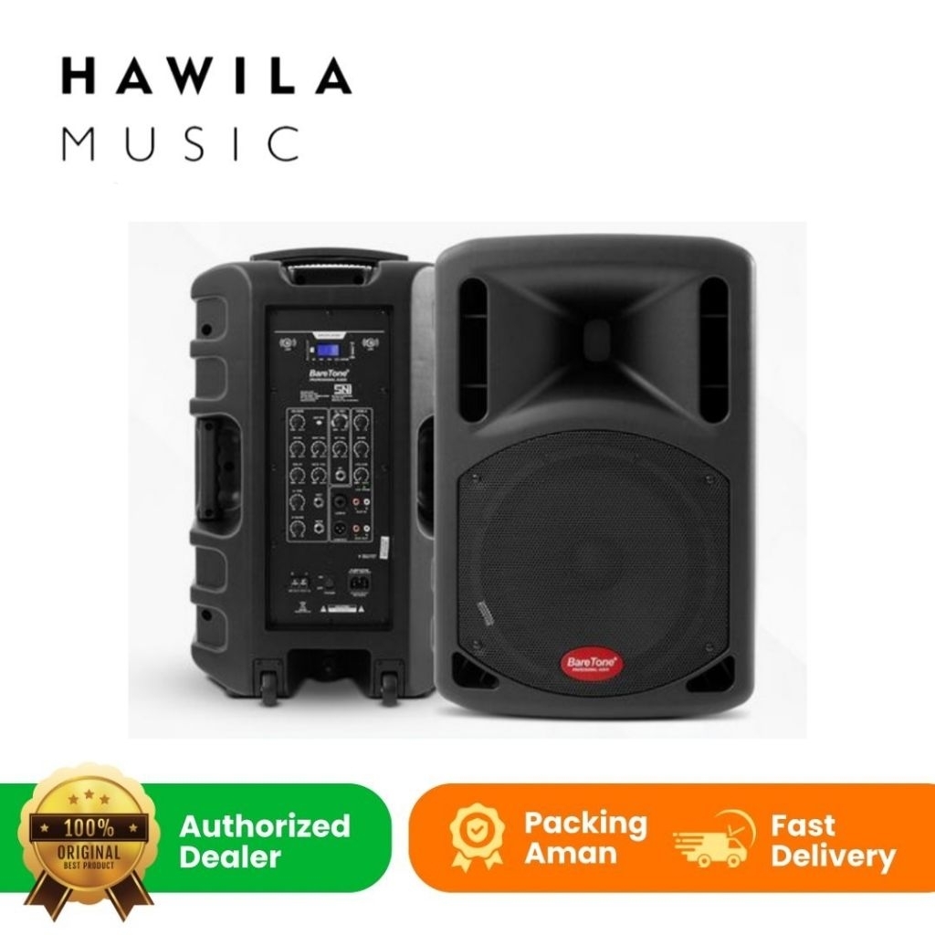 Speaker Baretone 12 Inch Speaker Portable Baretone MAX12EX MAX 12 EX