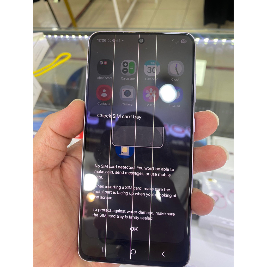 LCD SAMSUNG S21 FE ORIGINAL