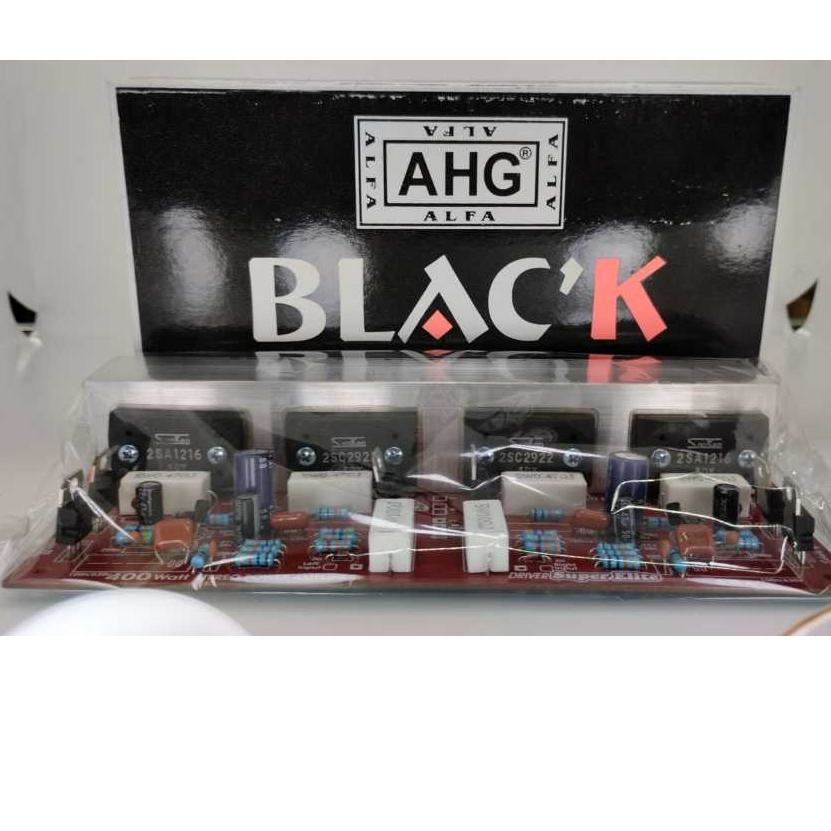 KIT POWER 400WATT STEREO BLACK  AHG