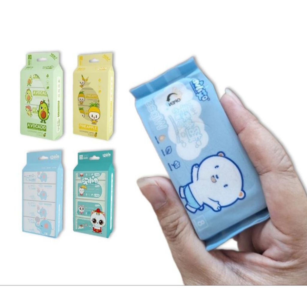 TISSUE BASAH MINI TISSUE BASAH SERBAGUNA TISSUE MINI TANPA AROMA