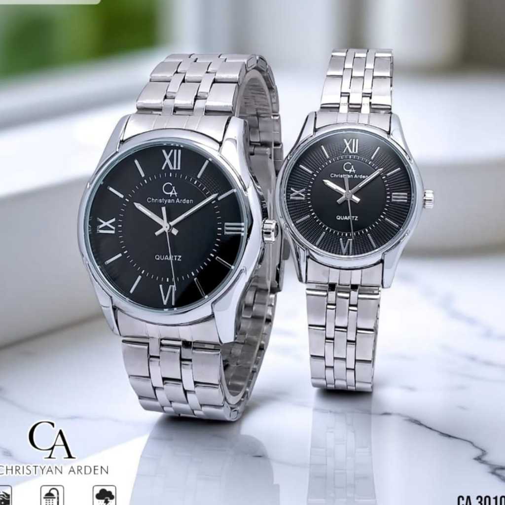 NEW Jam Tangan Couple Pria dan Wanita Brand Christyan Arden ORIGINAL Dijamin Realpict By WaktuStor