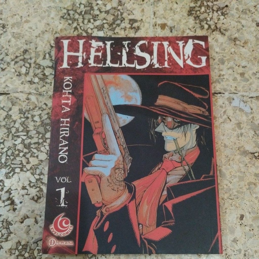 komik cabutan hellsing nomor 1 / kohta hirano manga komik