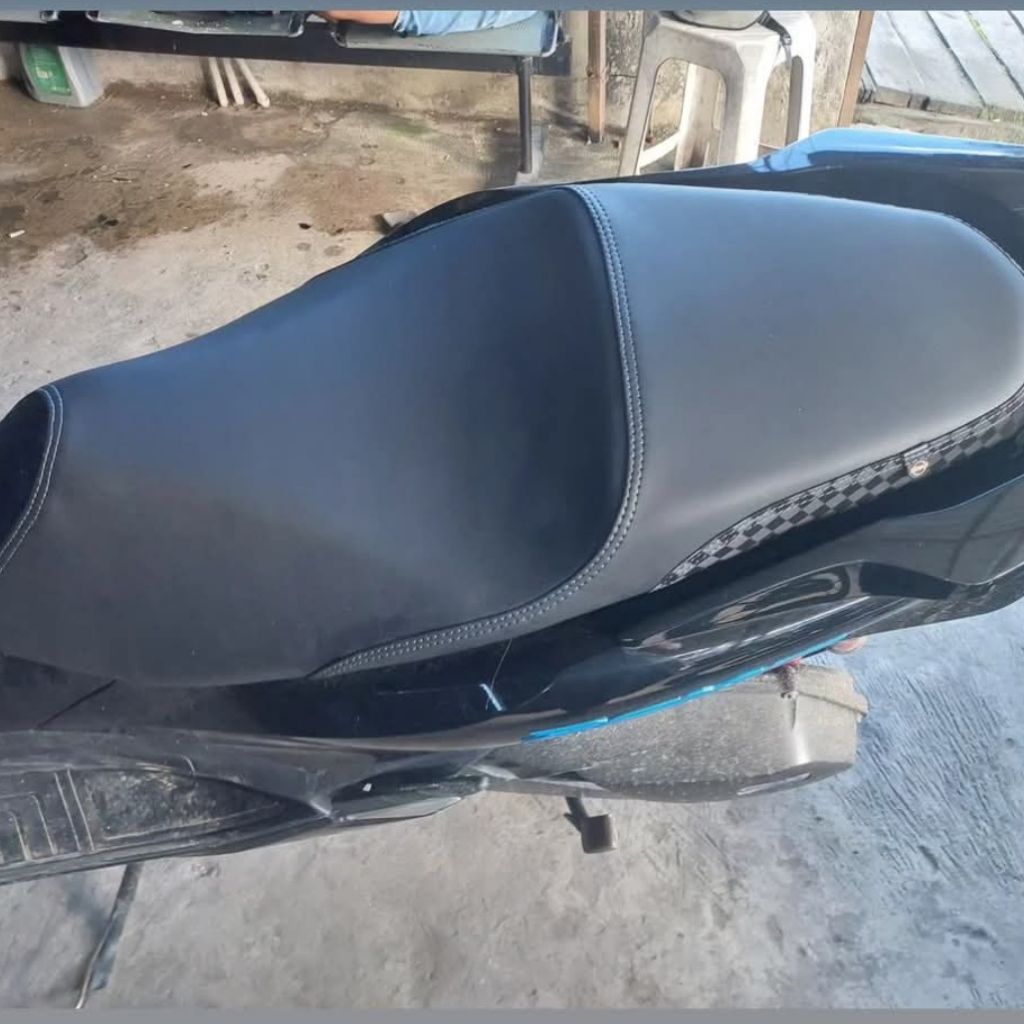 Sarung Cover Kulit Jok Motor Pcx 160 New 2025 Pcx 150 MBtech Mix Carbon Catur