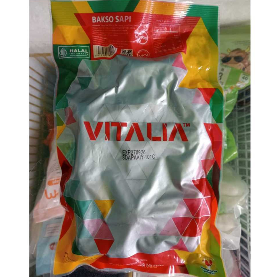 Vitalia Bakso Sapi 270 gr