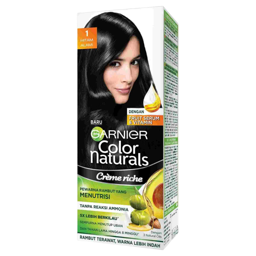 GARNIER COLOR NATURAL BLACK (KEMASAN BOX)