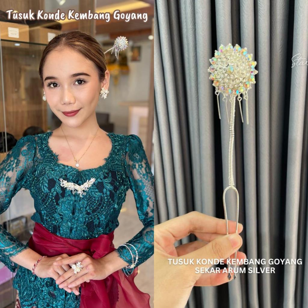 STARLIGHT BALI - Tusuk Konde Kembang Goyang / Konde Hairdo / Aksesoris Hairdo