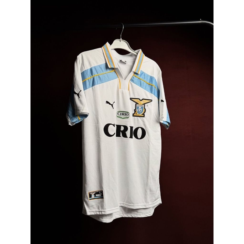Jersey Go tandang (away jersey) S.S. Lazio musim 1999–2000. size XL BNWT