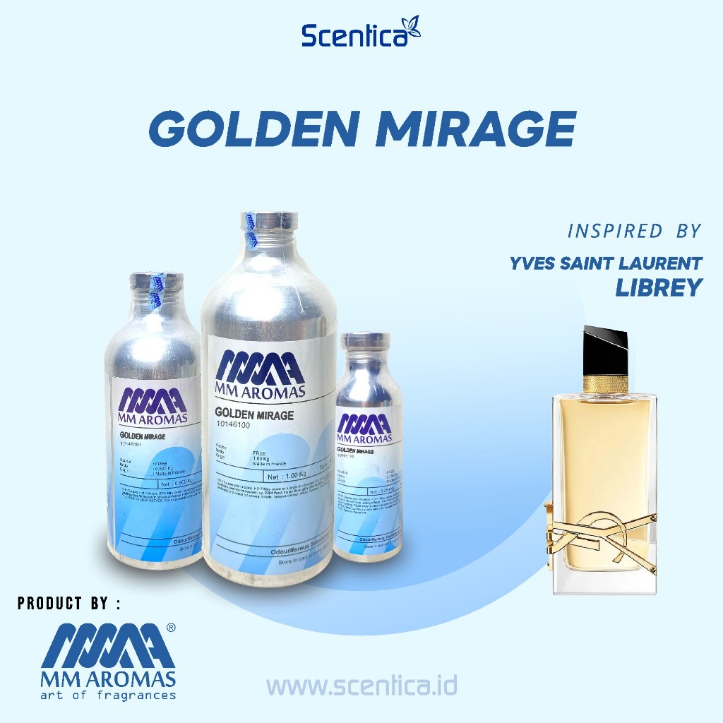 Bibit Parfum GOLDEN MIRAGE Inspired By YSL