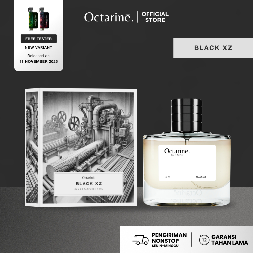 Octarine - Black XZ Parfum Pria Aroma Citrus Woody