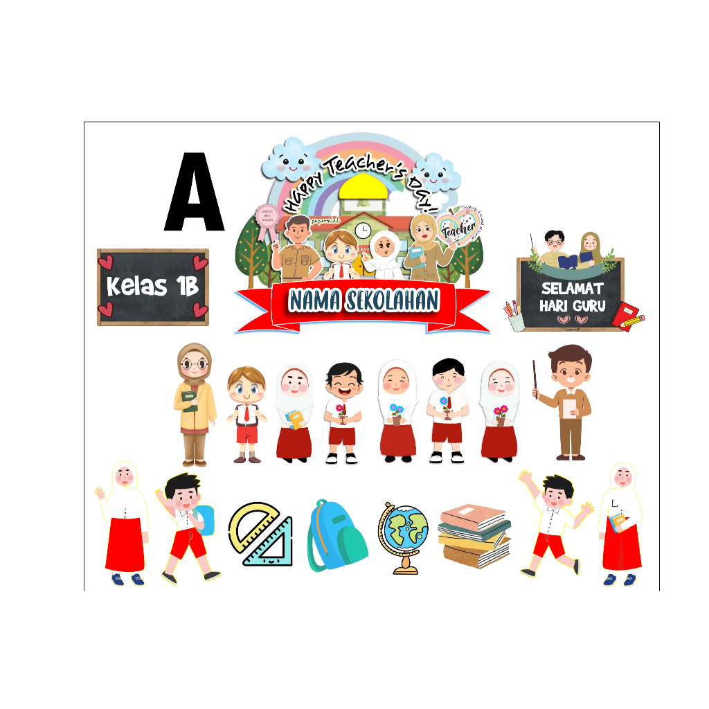 TOPPER TUMPENG HARI GURU NASIONAL