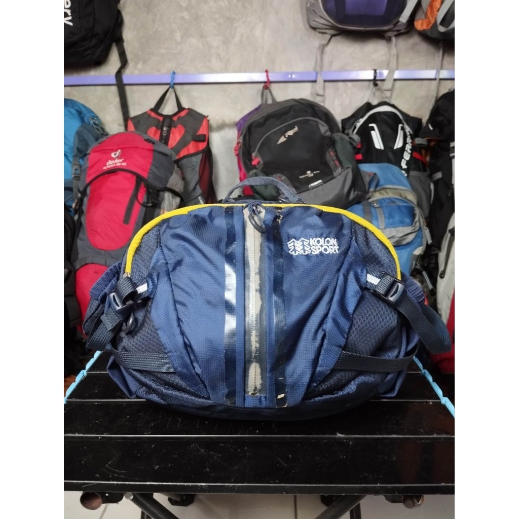 sling wb outdoor rangsel gunung / kolonspot / consina / black yack / descente / dll