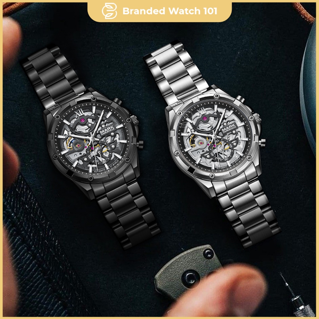 ORIGINAL Jam Tangan Pria Mark Fairwhale 6960 Mesin Otomatis Jam Pria Movement Automatic Watch