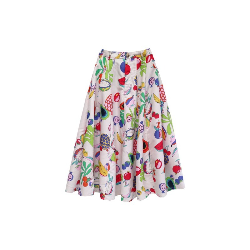 Nadjani Ozara x JFW 2025 Skirt Rok Wanita Bahan Parasut