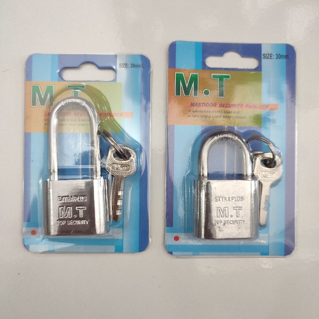 Gembok Pintu Nekel 30mm Panjang / Pendek | Gembok kecil