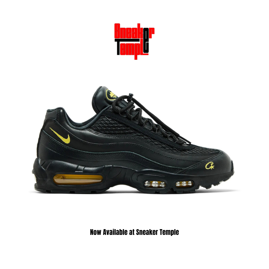 SneakerTemple. - Sepatu Running Airmax 95 Honey Black Authentic