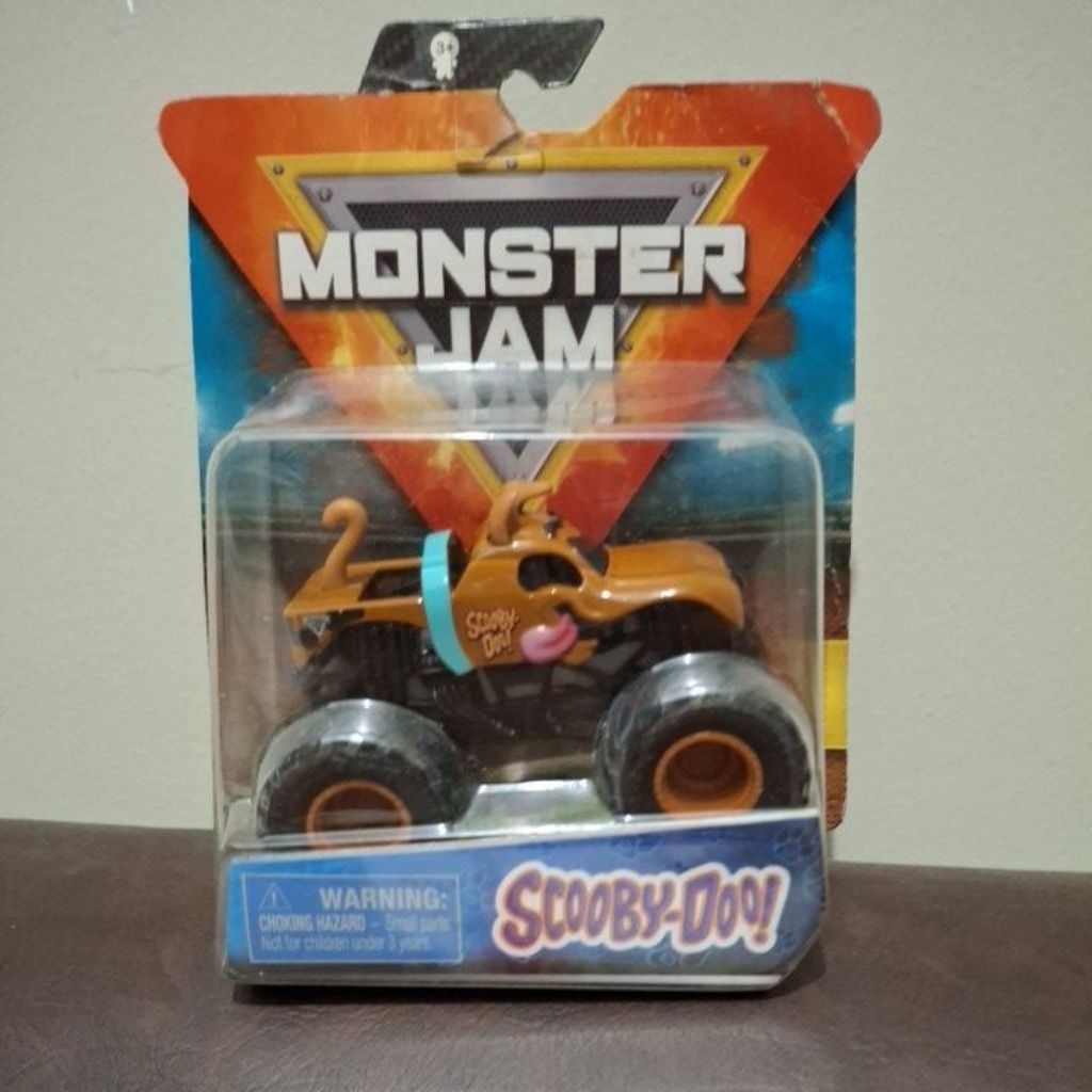 scooby doo monster jam skala 64 coklat