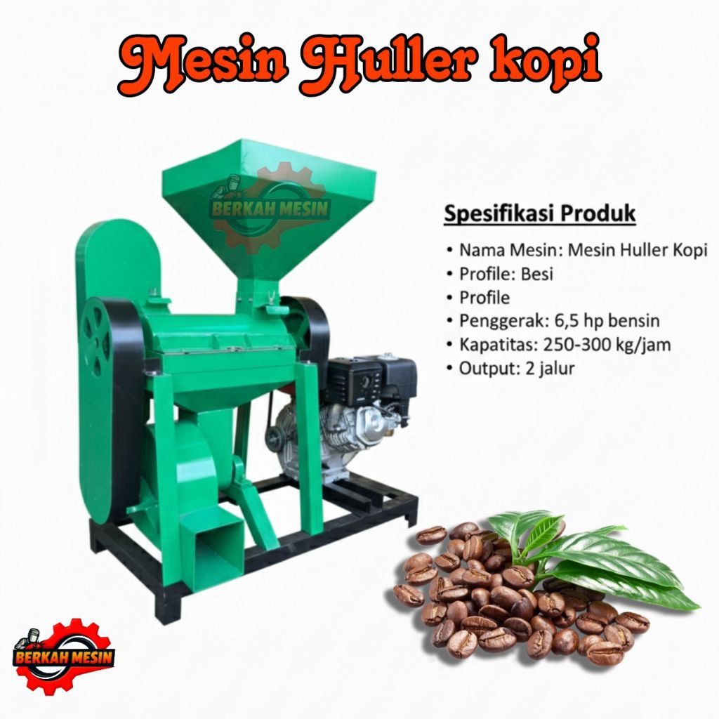 MESIN HULLER KOPI KERING