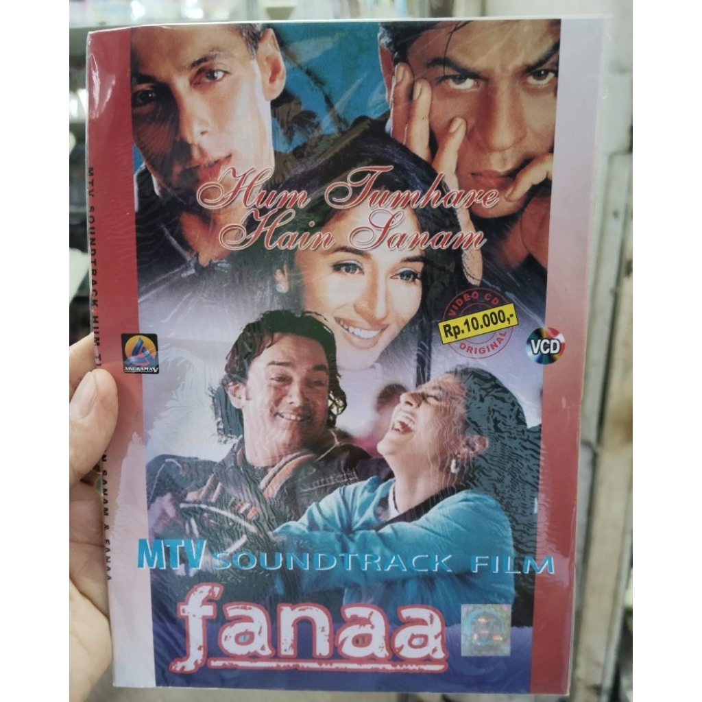 kaset vcd lagu india sountrak fanaa
