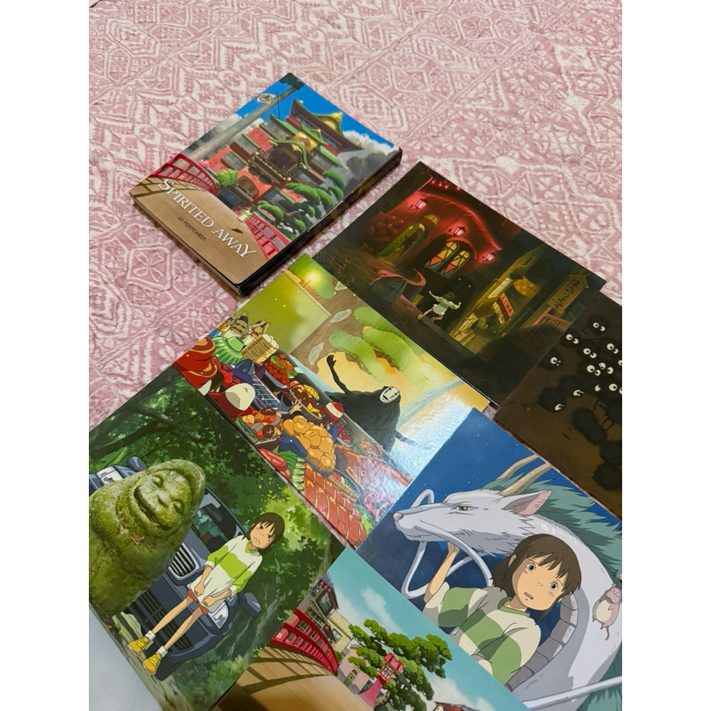 ghibli spirited away postcard