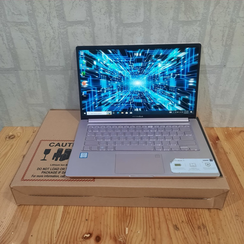 Laptop Asus Vivobook 14 K403F, Core i5-8265U, Ram 8Gb/512Gb, #Backlight, Seri Baru, Ngebut, Super Sl