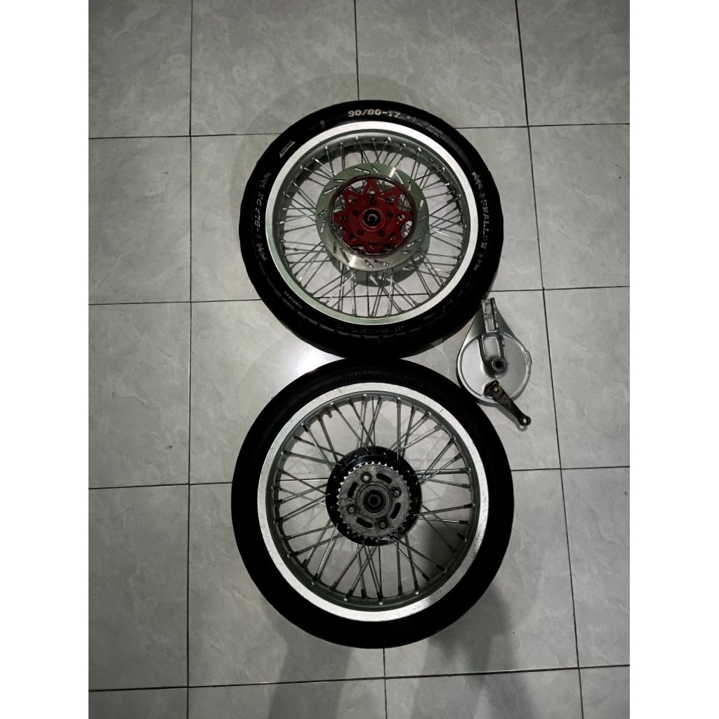 Velg Wilwood ukuran 215-185 Ring 17 PNP CB,Gl,MP,TIGER Tromol depan Belakang megapro