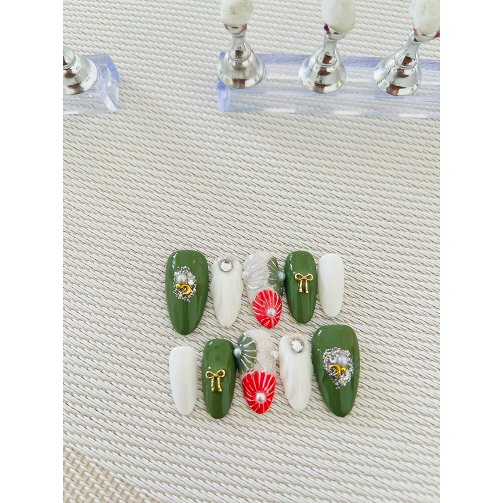 kuku palsu nail art + lem | kuku palsu wedding | nail art murah | kuku palsu murah | nails weding hi