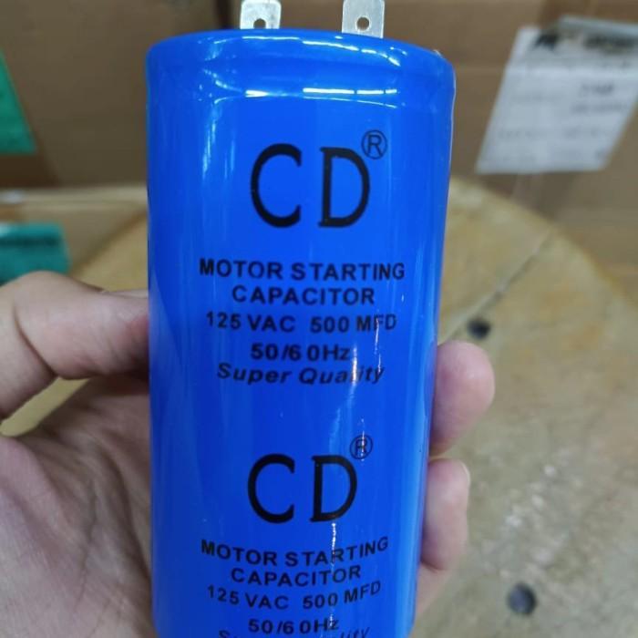 Kapasitor Starting 500MFD 125VAC CD