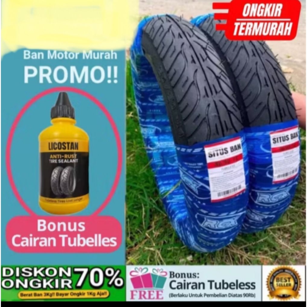 ban matic depan,ban motor,ban sni,80/90-14,NON TUBLES,ban beat vario