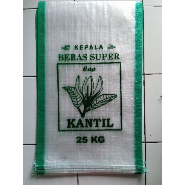 Karung Beras 5 Kg Bening Custom Sablon 1 Warna – Free Desain