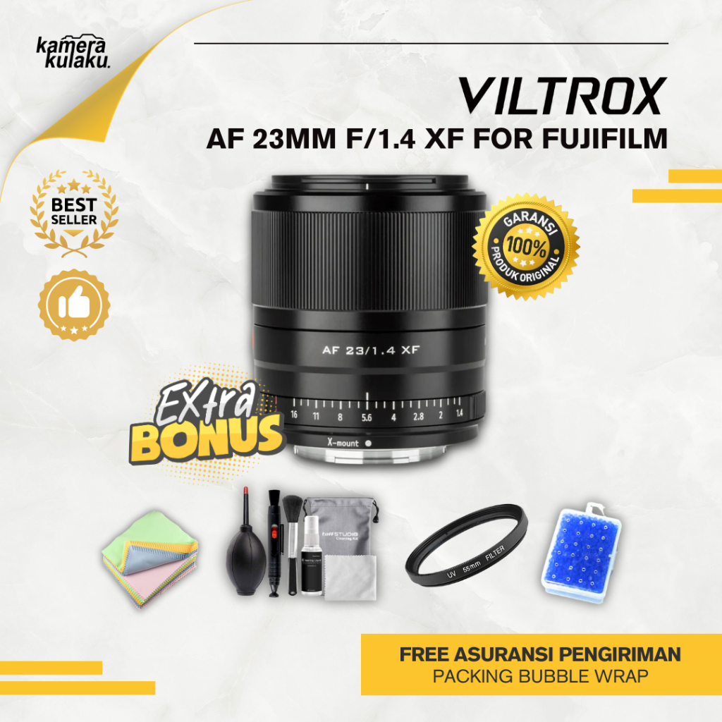 LENSA VILTROX 23 MM F1.4 FOR FUJIFILM LIKE NEW COCOK UNTUK XT100 XT200 XT3 XT2