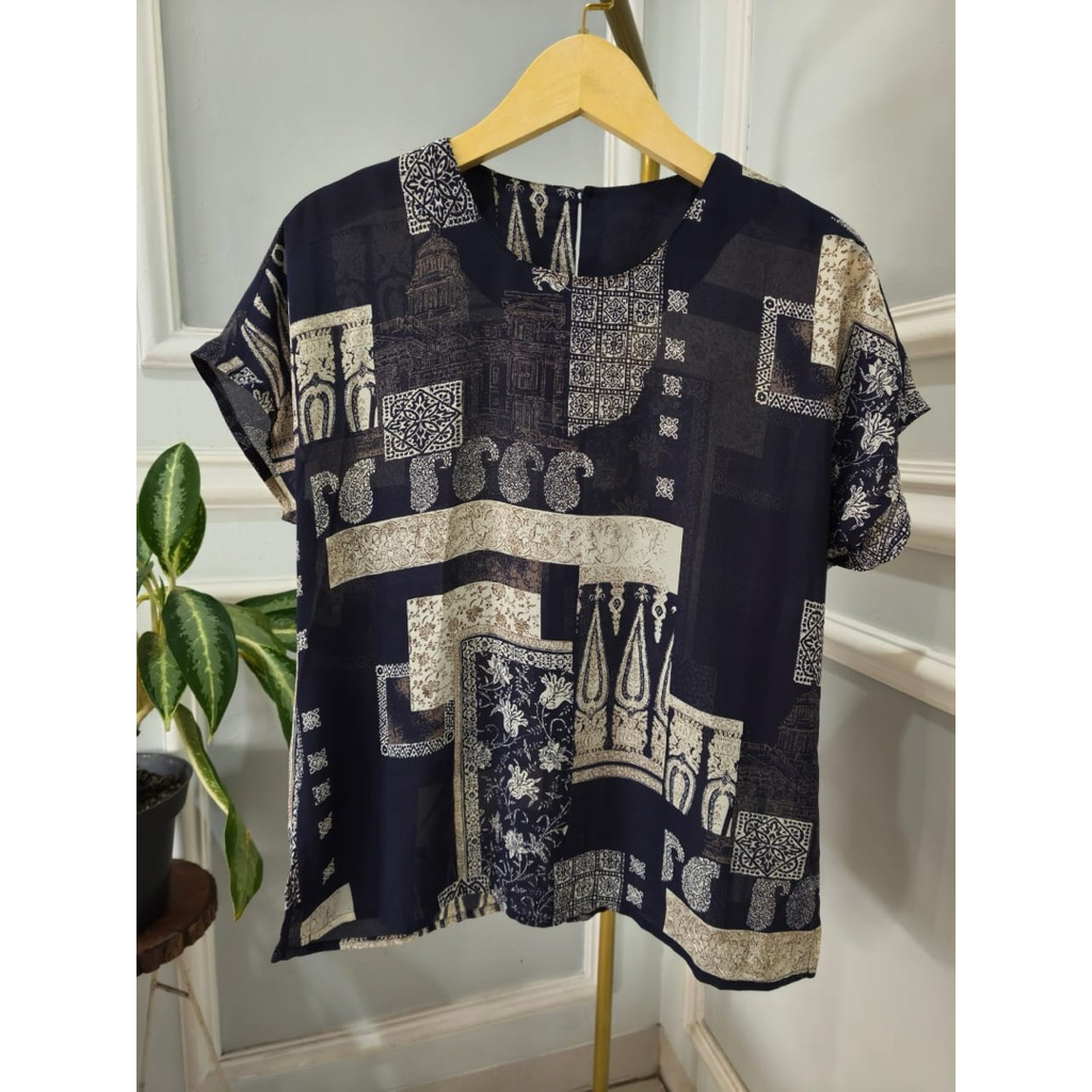 BLOUSE SIFON KEMEJA SIFON