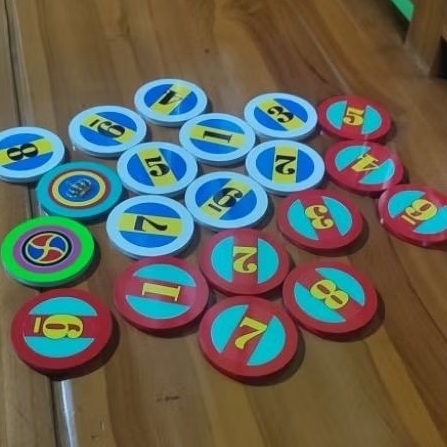 biji karambol segede gelas, diameter 6,5 CM